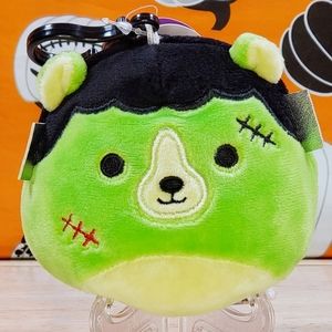 Squishmallow Len the Monster 3.5" Clip UltraSoft Stuffed Halloween Toy Plush NWT
